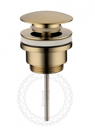 Донный клапан FILARETE FL75 (Матовое золото)