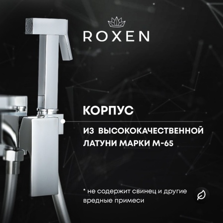 Гигиенический душ с лейкой RoxenBath Caspia 50096000-CH