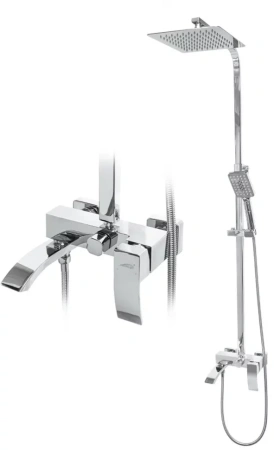 Душевая система Hansberge H5077 Хром