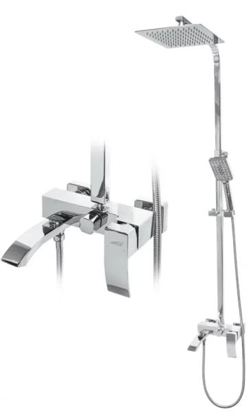 Душевая система Hansberge H5077 Хром