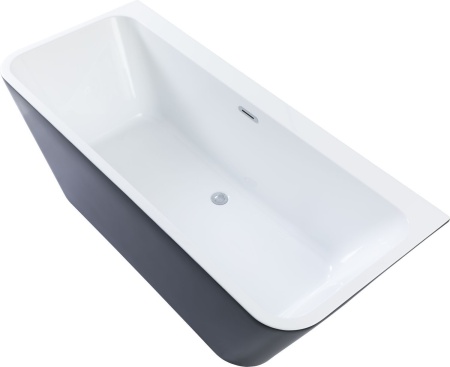 Акриловая ванна Aquanet Family Perfect 170x75 13775 Matt Finish (панель Black matte)