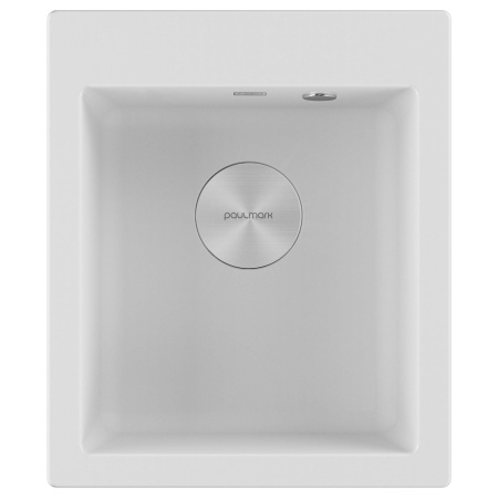 Мойка KANTE 40, IT-GRANIT, PM104249-WH, белый, 415х490 мм, Paulmark