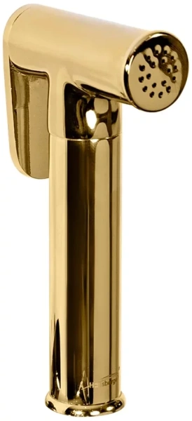 Смеситель встраиваемый с гигиеническим душем Hansberge H3099 Золото глянец