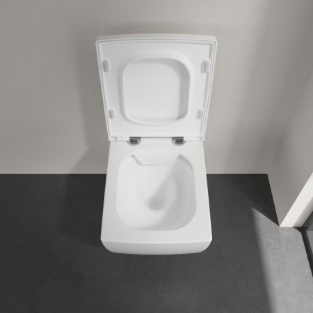 Унитаз Villeroy & Boch Memento 2.0, подвесной, без сиденья, 4633R0R1
