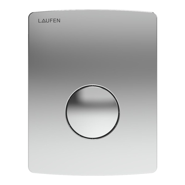 Laufen AU109 Клавиша смыва для писсуара с картриджем, цвет: хром глянцевый 9.0910.9.004.000.1