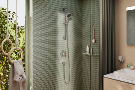 Душевой гарнитур Hansgrohe Activera Select S 28044000. хром 28044000