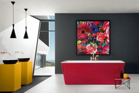 Ванна Villeroy & Boch Squaro Edge 12 1700 x 750 мм, квариловая, UBQ170SQE2DV-01