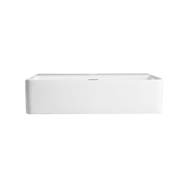 Orange RA04500W раковина накладная белая глянцевая, санфарфор