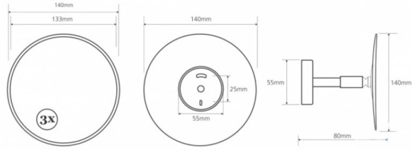 Косметическое зеркало Bemeta 112101121