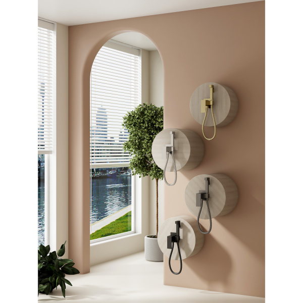 Гигиенический душ со смесителем Splenka S98.52.07, серый