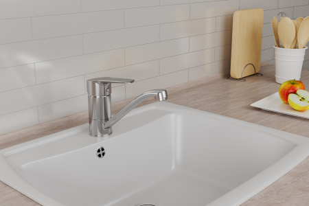 Смеситель для кухонной мойки RUSH Victoria VI7135-26
