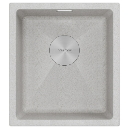 Мойка LUMI 41UNI, IT-GRANIT, LU41-BE, бежевый, 410х460, Paulmark