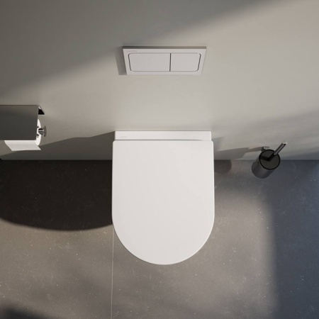 Laufen INEO AIR Клавиша смыва, цвет: хром матовый 9.0011.3.007.000.1