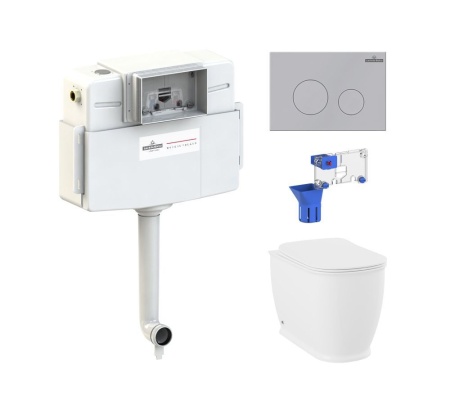 Комплект инсталляции и унитаза 5 в 1 Lavinia Boho Relfix Bell Pro 87060211