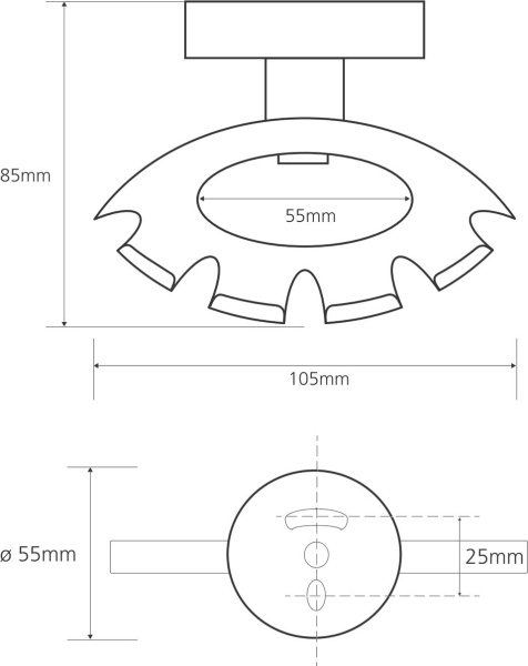 Держатель для зубных щеток и пасты Bemeta Omega 104110032
