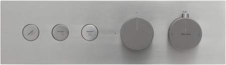 Смеситель для ванны Allen Brau Liberty 5.33003-BN (с внутренней частью) никель