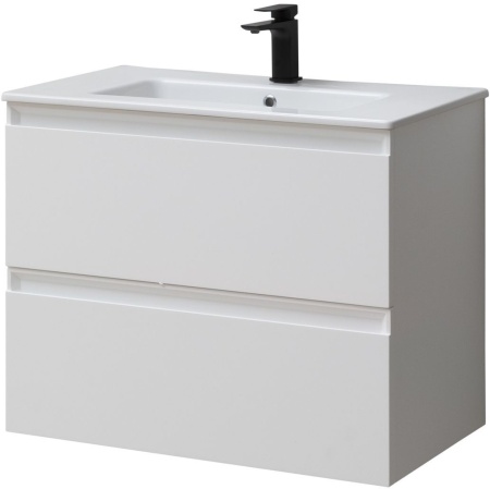 Тумба с раковиной Allen Brau Eclipse 80 1.E1002.WM белый матовый