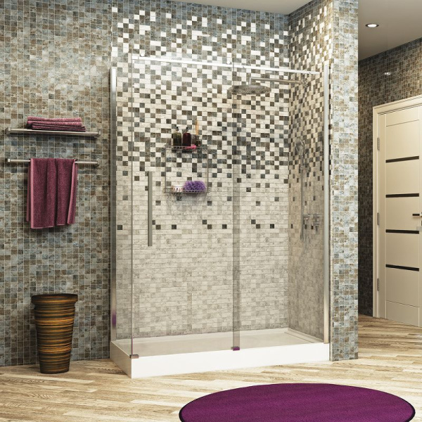 Душевая стенка WasserKRAFT Dinkel 58R07-RP90 / Alme 15R07-RP90 90 58R07-RP90/15R07-RP90