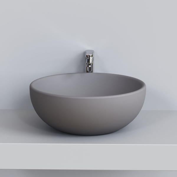 Раковина Ambassador Queen 116T20301 (450x450x175) серая матовая