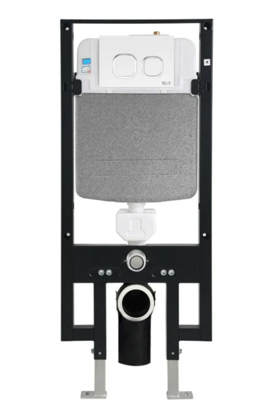 Унитаз с инсталляцией WeltWasser AMBERG 497 + MERZBACH 004 MT-WT + AMBERG RD-BL