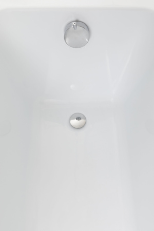 Акриловая ванна STWORKI Стокгольм 165x70 см, встраиваемая, белая, с каркасом