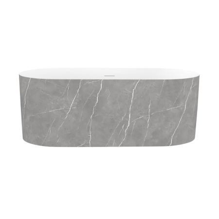 Акриловая ванна в наборе 3 в 1: отдельностоящая ванна, ножки, экран Wellsee Chalice Perfection 230605000