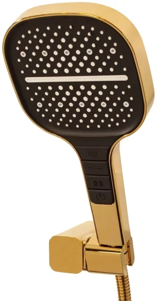 Смеситель для ванны с ручным душем Hansberge H4070 Золото глянец