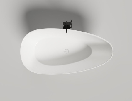 Ванна отдельностоящая Salini PAOLA 160x80 покраска по RAL полностью, S-Stone, матовый 1015203MF