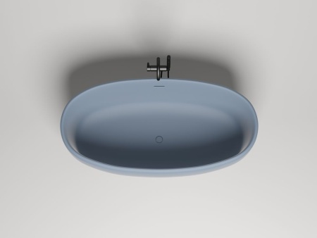 Ванна отдельностоящая Salini LUCE 170x85 покраска по RAL полностью, S-Stone, матовый 100121MF