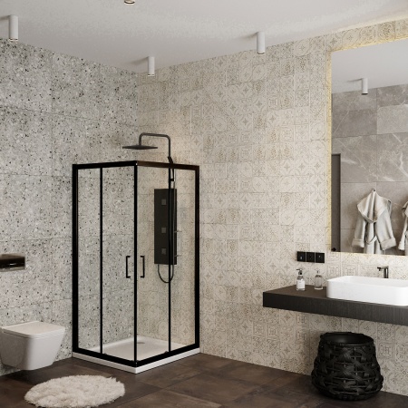 Душевой уголок Roxen Caspia 55060-90B (90*90*195)