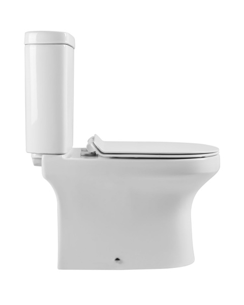 Унитаз-компакт Agger AT04000 безободковый, сиденье с микролифтом