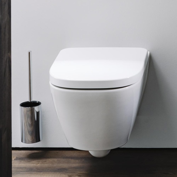 Laufen Meda Унитаз 49x36x35.5см., подвесной, безободковый, смыв Tornado, цвет: белый глянцевый 8.2011.3.000.000.1