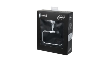 Бумагодержатель без крышки Sofita Crystal SF-35010A