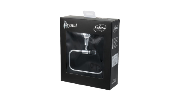 Бумагодержатель без крышки Sofita Crystal SF-35010A