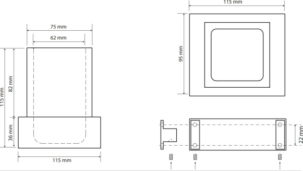 Стакан Bemeta Gamma 145511012