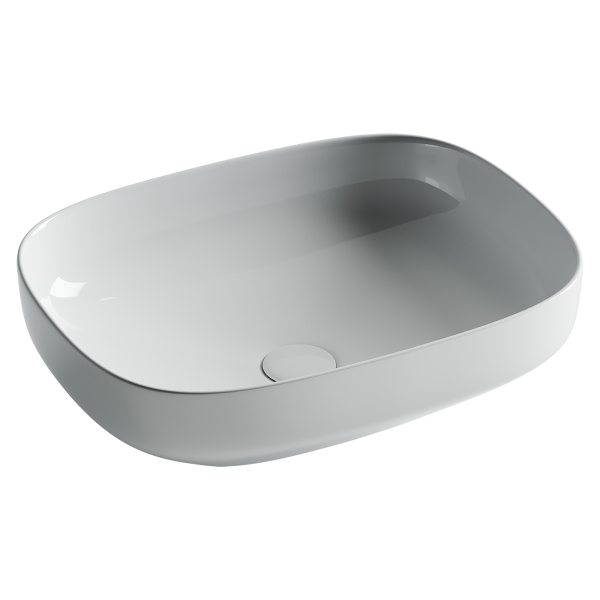 Умывальник Ceramicanova чаша накладная прямоугольная Element 600x380x150мм