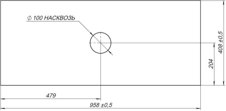 Столешница Allen Brau Priority 100 1.31011.GR-S графит структ