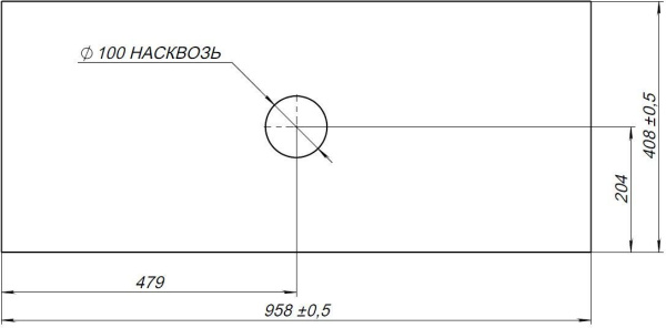 Столешница Allen Brau Priority 100 1.31011.GR-S графит структ