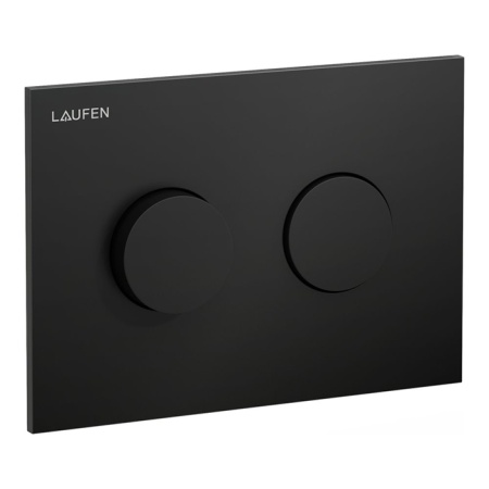 Laufen INEO GROOVE Клавиша смыва, цвет: черный матовый 9.0011.7.716.000.1