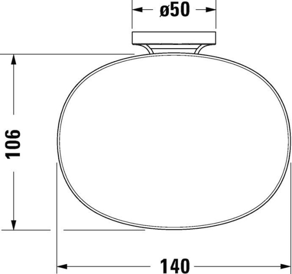 Мыльница Duravit Starck T 0099334600 черная