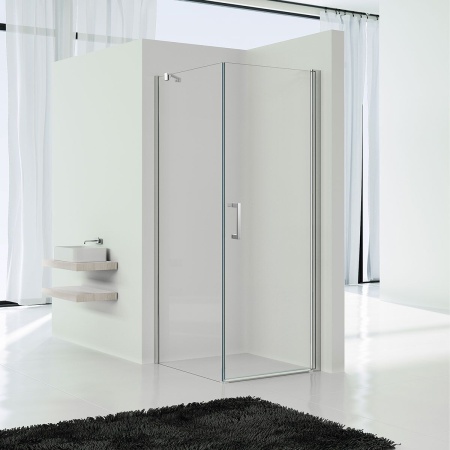 Душевой уголок Vincea Orta VSR-1O8080CL, 800*800, хром, стекло прозрачное