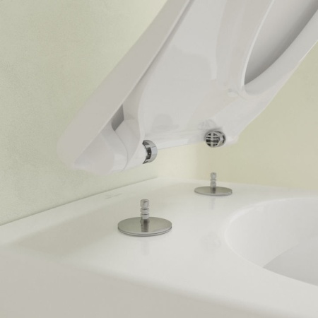 Унитаз Villeroy & Boch Subway 2.0, подвесной с сиденьем, 5614R2R1