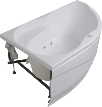 Акриловая ванна Aquanet Graciosa 150x90 L (с каркасом)
