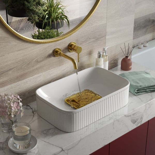 Умывальник RoxenBath Pablo Gold 570205