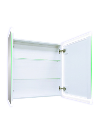 Зеркальный шкаф в ванную 80х80см с регулируемой подсветкой LED 6000K 220V Reflexion Cube RF2213CB