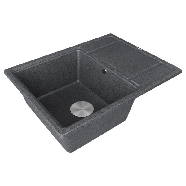 Мойка FLUGEN 50-650, IT-GRANIT, PM216550-DG, графит, 650х500 мм, Paulmark