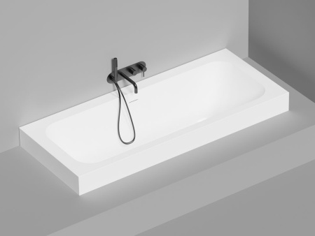 Ванна встраиваемая Salini ORLANDA AXIS KIT 190x80, S-Stone, матовый белый 103321M
