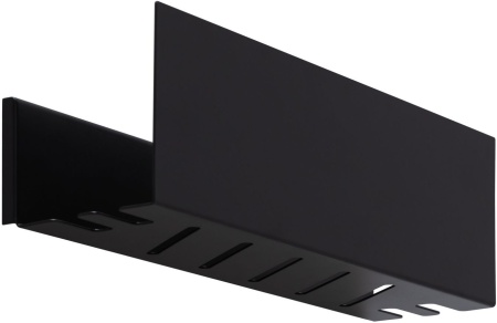 Полка Aquanet Магнум 40x12 черная матовая