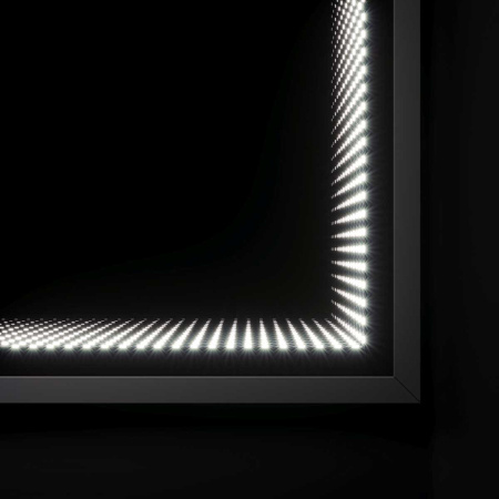 Зеркало Vincea LED 800 VLM-2M800MB, 800x600 c выключателем-датчиком на движение, черное