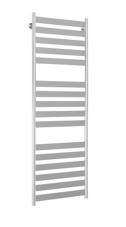 Полотенцесушитель водяной Stinox Napoli Luxe 500x1600, нижнее подключение, хром, 1/2" ВР (внутренняя резьба), 16 перекладин
